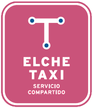 Logotipo de Elche Taxi servicio compartido