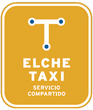 Logotipo de ElcheTaxi servicio compartido